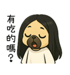 七月半❤️法闘小女鬼日常用語（個別スタンプ：2）