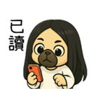 七月半❤️法闘小女鬼日常用語（個別スタンプ：14）