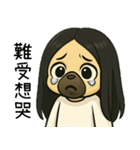 七月半❤️法闘小女鬼日常用語（個別スタンプ：34）