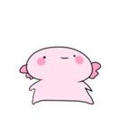 動く！なんだかゆるいウーパールーパー（個別スタンプ：12）
