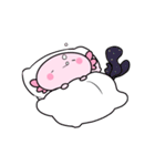 動く！なんだかゆるいウーパールーパー（個別スタンプ：20）