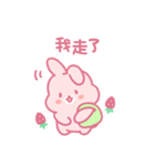 苺うさぎベリッポの日常 (台湾語)（個別スタンプ：9）