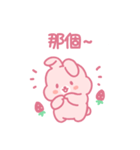 苺うさぎベリッポの日常 (台湾語)（個別スタンプ：15）