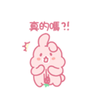 苺うさぎベリッポの日常 (台湾語)（個別スタンプ：19）