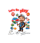 aiuto gift 似顔絵LINEスタンプ（個別スタンプ：15）
