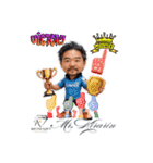 aiuto gift 似顔絵LINEスタンプ（個別スタンプ：34）