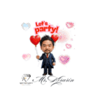 aiuto gift 似顔絵LINEスタンプ（個別スタンプ：35）