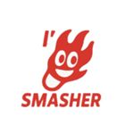 SMASH JPAN: Badminton Fire [Talk！]（個別スタンプ：12）