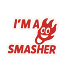 SMASH JPAN: Badminton Fire [Talk！]（個別スタンプ：15）