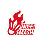 SMASH JPAN: Badminton Fire [Talk！]（個別スタンプ：27）