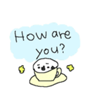 英語のシマエナガ＜English＞（個別スタンプ：3）