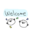 英語のシマエナガ＜English＞（個別スタンプ：26）