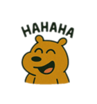 色んな表情するカピパラ（個別スタンプ：1）