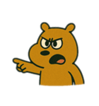 色んな表情するカピパラ（個別スタンプ：2）
