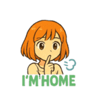 かわいい 日本とアメリカ仲良しスタンプ（個別スタンプ：29）