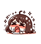 もう無理だ...（個別スタンプ：4）
