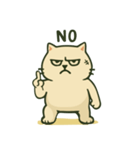 猫のボスの毎日の指示（個別スタンプ：11）