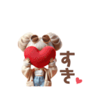 お団子ヘアギャルちゃんの一言♡（個別スタンプ：18）