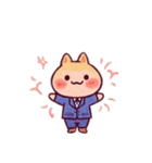 どうぶつスタンプ。。（個別スタンプ：9）