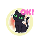 黒猫のぶー2505（個別スタンプ：2）