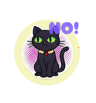 黒猫のぶー2505（個別スタンプ：3）