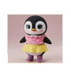 ペンギン家族のいろいろ日常スタンプ（個別スタンプ：15）