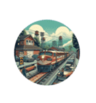 無印鉄道8（個別スタンプ：7）
