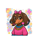 犬の子1（文字なし）（個別スタンプ：5）