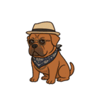犬の子1（文字なし）（個別スタンプ：18）