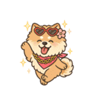 犬の子1（文字なし）（個別スタンプ：22）