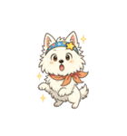 犬の子1（文字なし）（個別スタンプ：37）