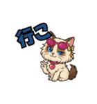 猫の子1（個別スタンプ：24）