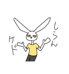 実用性皆無うさぎねこ（個別スタンプ：9）
