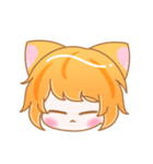 可愛いにゃるこスタンプ(擬人化Ver．)（個別スタンプ：4）