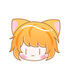 可愛いにゃるこスタンプ(擬人化Ver．)（個別スタンプ：8）
