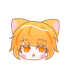 可愛いにゃるこスタンプ(擬人化Ver．)（個別スタンプ：14）