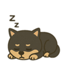 黒柴の日常スタンプl（個別スタンプ：23）