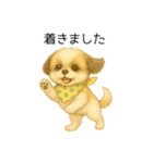 シーズー日常スタンプ（色鉛筆風）（個別スタンプ：7）