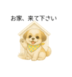 シーズー日常スタンプ（色鉛筆風）（個別スタンプ：11）