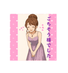 For hostess of cabaret club キャバ嬢用1（個別スタンプ：24）
