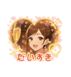 For hostess of cabaret club キャバ嬢用1（個別スタンプ：34）