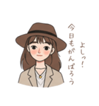 オシャレ女子の毎日スタンプ（個別スタンプ：11）