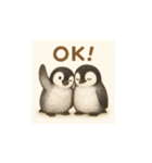 毎日使える♪リアルかわいいペンギン4（個別スタンプ：17）