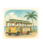Alohaの時間 vol.1【リラックスタイム】（個別スタンプ：5）