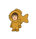 【ももず】真剣な和菓子（個別スタンプ：8）