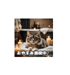 週末の猫ちゃん（個別スタンプ：8）