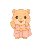 タイスタイルの小さなラブリーズ（個別スタンプ：12）