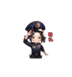 エリートポリスガールズ（個別スタンプ：11）