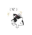 温泉ねこ きなこ4 ライチョウさん（個別スタンプ：16）