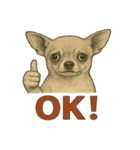 犬×シュールOK！スタンプ（個別スタンプ：3）